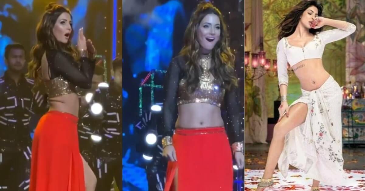 Hina Khan dance for Ram Chaha Leela song