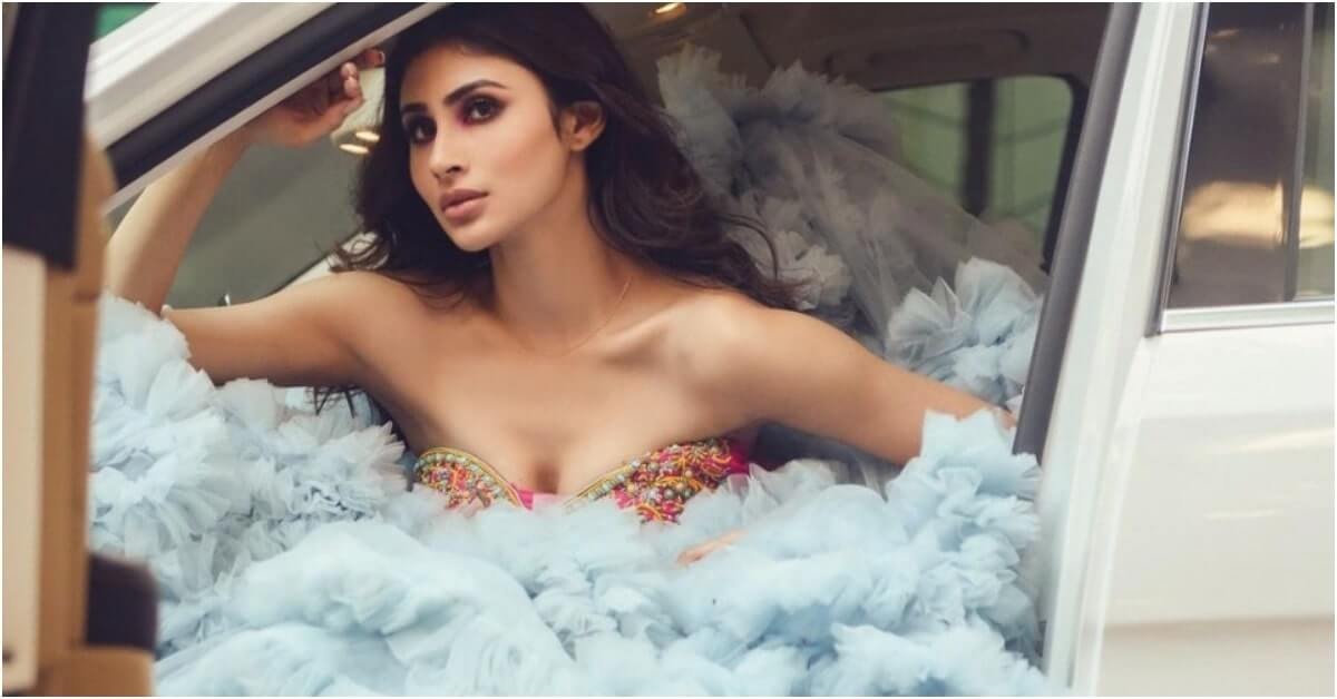 Mouni Roy Is Stealing Glance With Her Folktale Cloud Gown