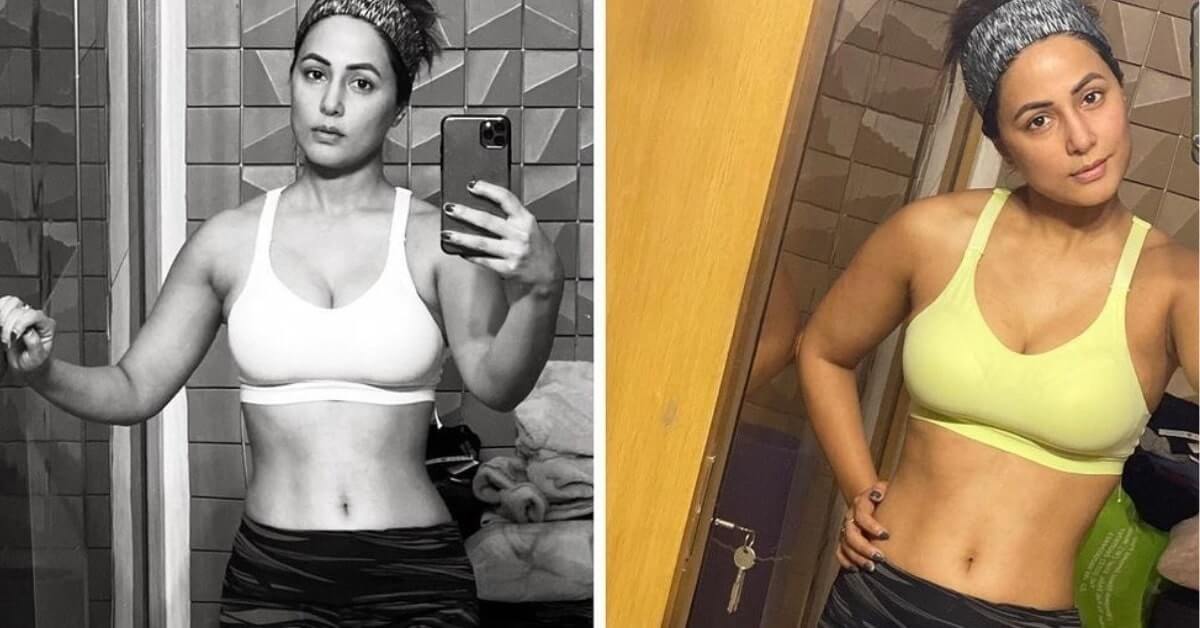 Hina Khan Super-Toned Body Is A Fitness Inspiration