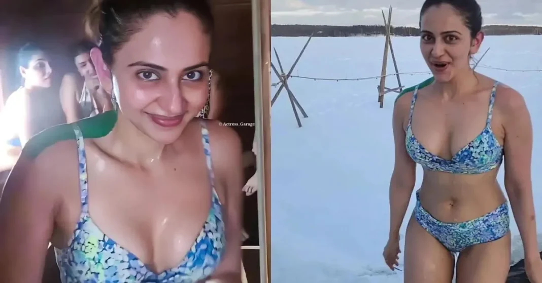 1068px x 559px - Rakul Preet Undergoes cryotherapy in minus 15 degrees; Looks sultry in hot  bikini pics!