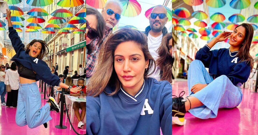 Surbhi Chandna Shares ‘Cool Pics’ from Pink Street In Lisbon, Gives Us Some Major Vacation Vibes.