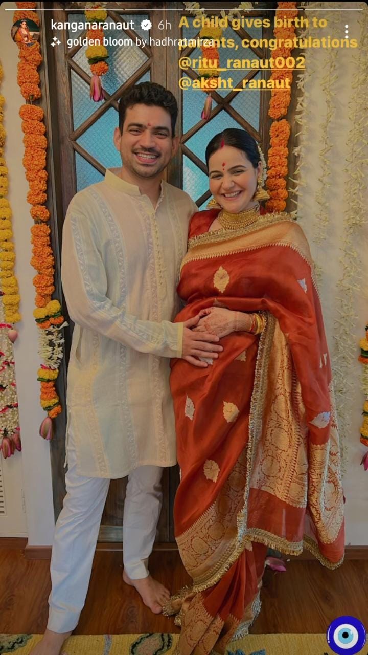 Aksht Ranaut with his wife Ritu Ranaut