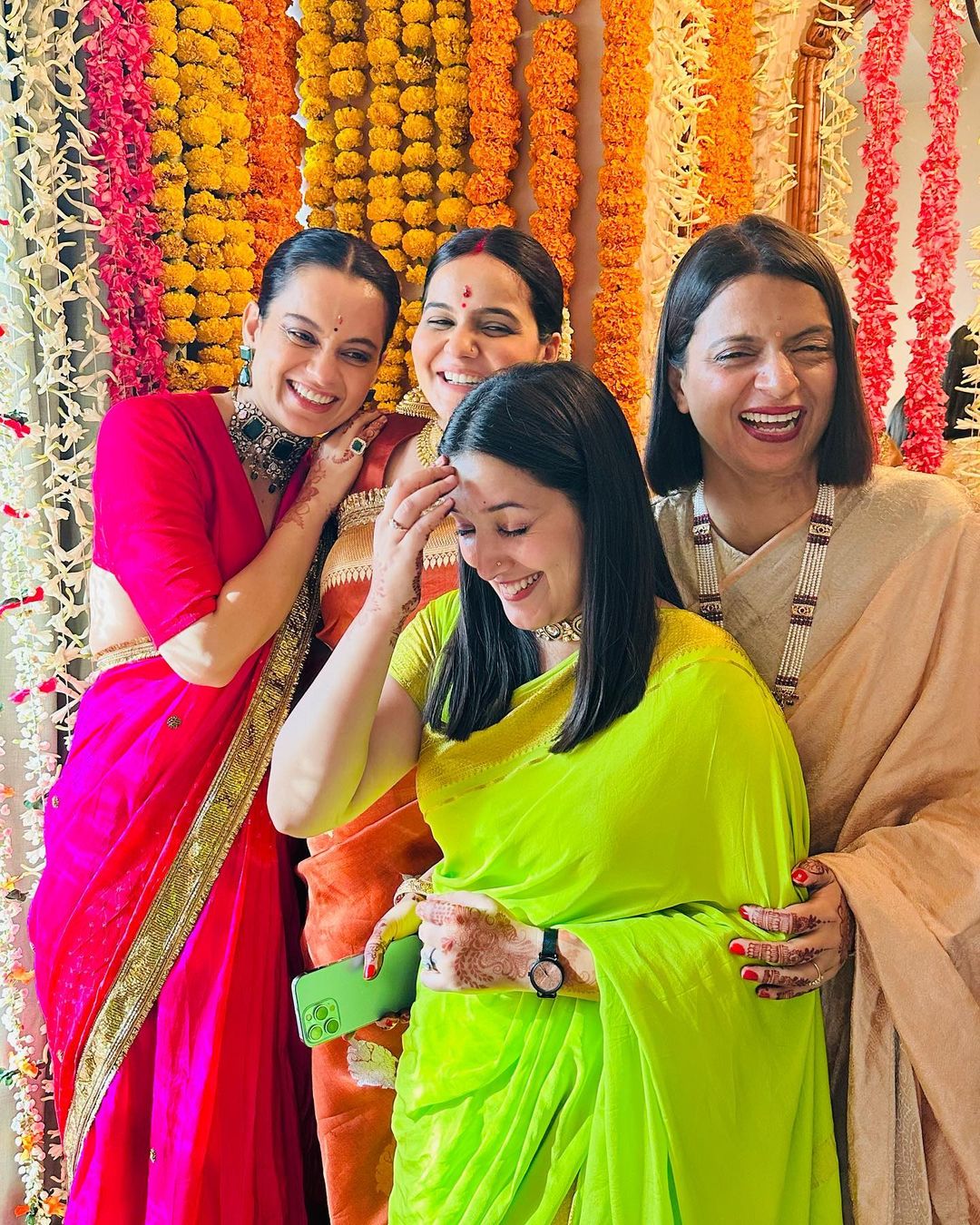 Family function at Kangana's home