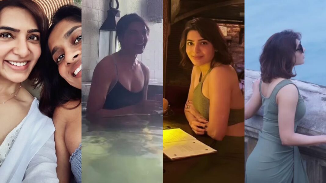 Samantha's Friend And Choreographer Anusha Swamy Drops Holiday Video From Their Bali Vacation.