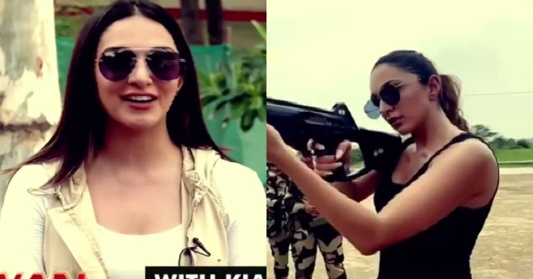 Kiara Advani Joins Indian Army Jawans For Independence Day Fires A Gun In The Special Promo.