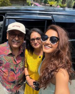 Shakti Mohan Birthday Celebrations with parents in Bali