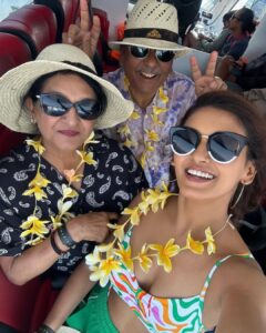 Mohan Shakti  Birthday Celebrations with parents in Bali