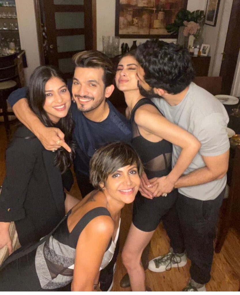 mouni roy, arjun bijlani, mandira bedi, suraj nambiar