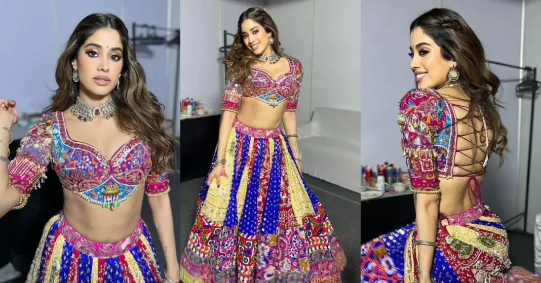 Janhvi Kapoor Is The Queen Of Ethnic Fashion.