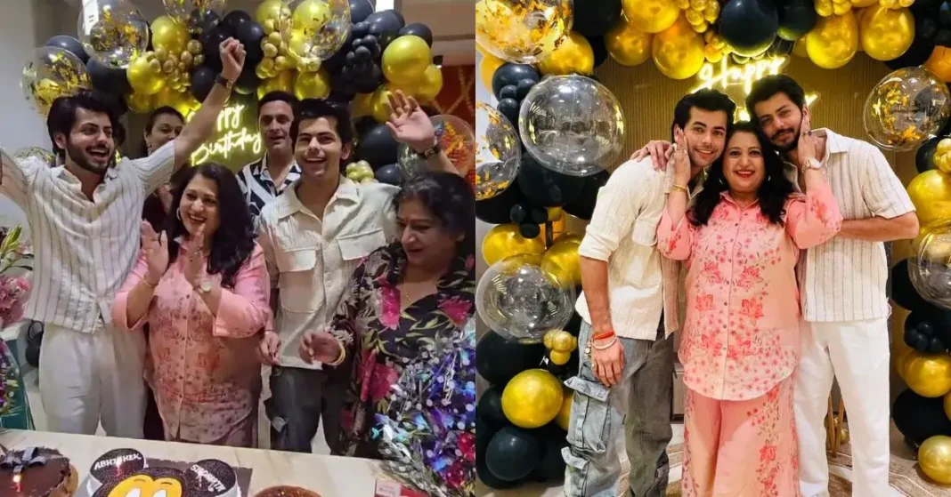 Nigam brothers Siddharth Nigam And Abhishek Nigam Celebrate Their Birthday At Their New House.